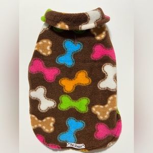 Handmade Fleece Jacket with Collar.